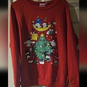 Hello Kitty and Friends Christmas Sweater NWOT